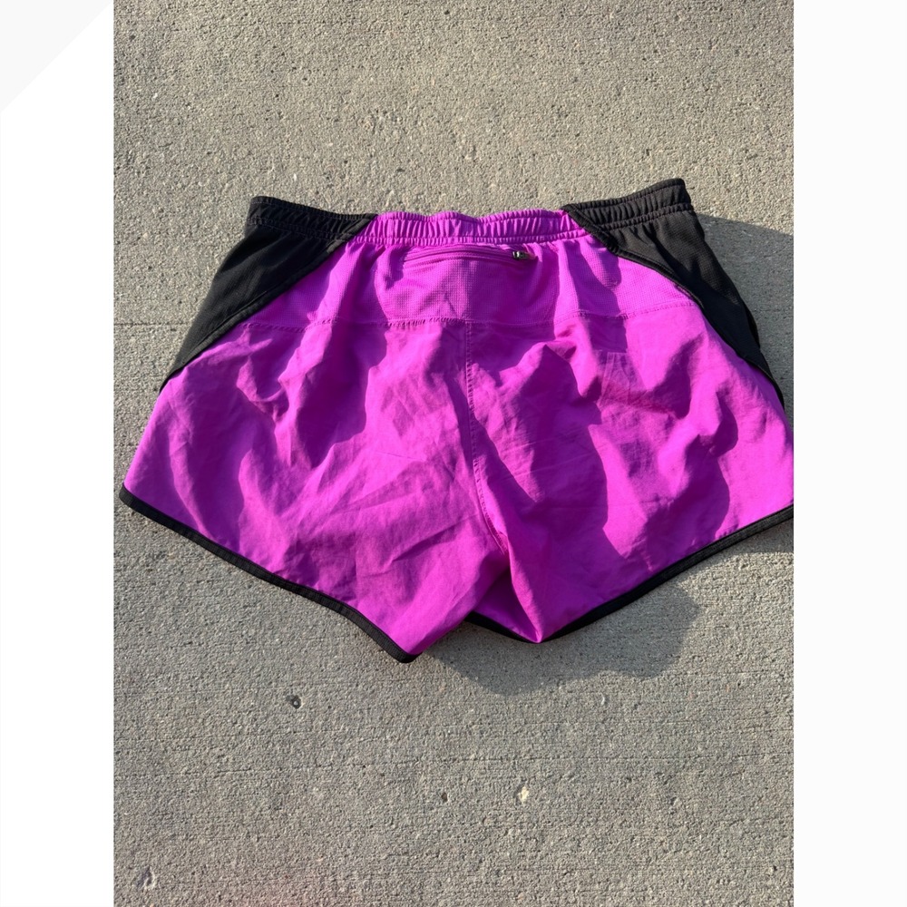 The North Face Flight Series Womens Purple Black Running Athletic Shorts Size M - Picture 6 of 6